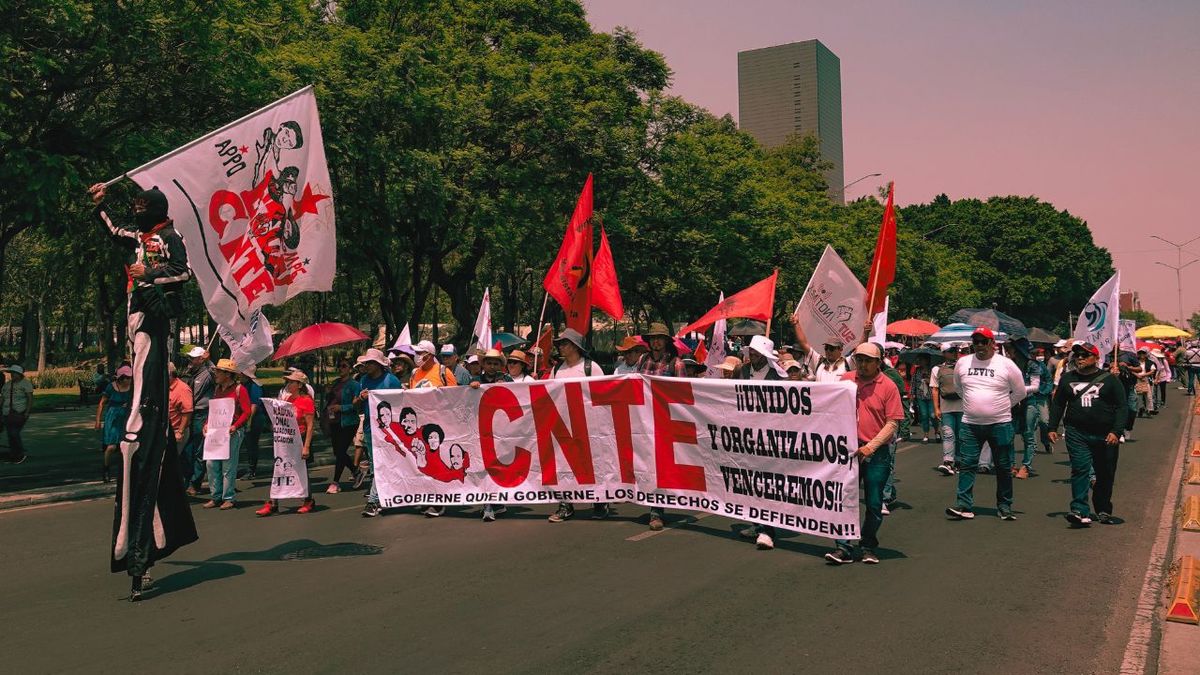 Marcha CNTE CDMX hoy 30 de mayo 2025: Calles cerradas y actualización
