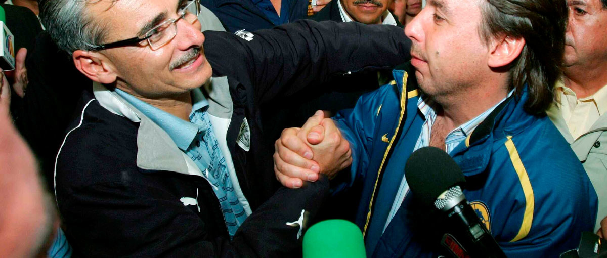 Emilio Azcárraga y Jesús Martínez tuvieron fuerte discusión. (Foto: Mexsport)