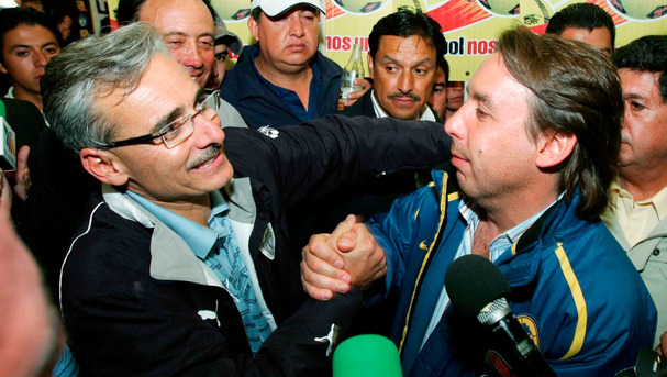 Emilio Azcárraga y Jesús Martínez tuvieron fuerte discusión. (Foto: Mexsport)