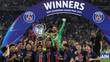 PSG posa con su primera Champions (AFP)