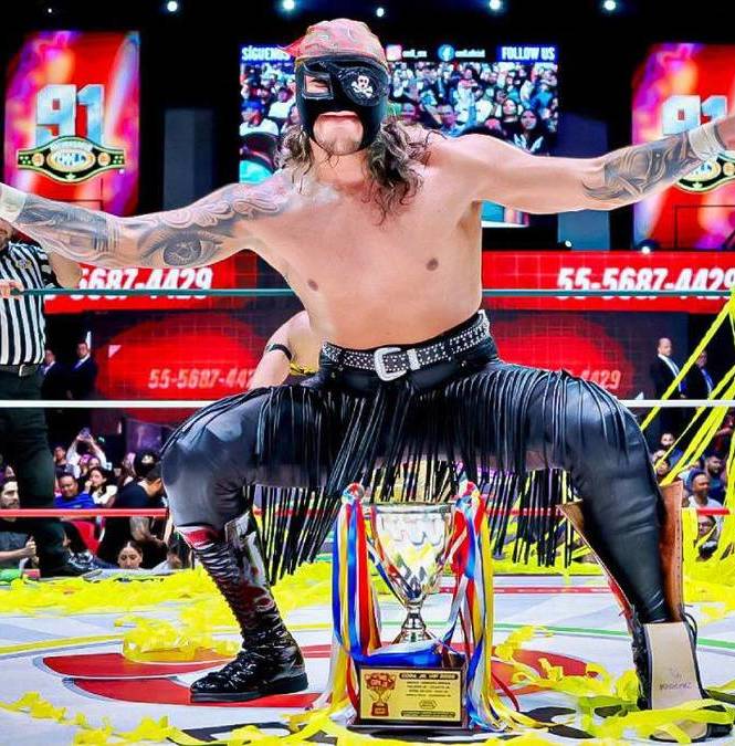 Zandokan Jr. ganó la la Copa Jr. VIP 2025 (CMLL)
