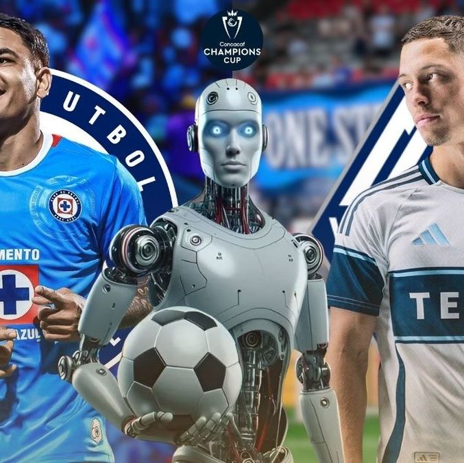 Pronóstico IA para el Cruz Azul vs Vancouver en Final Concachampions 2025. FOTO: Especial