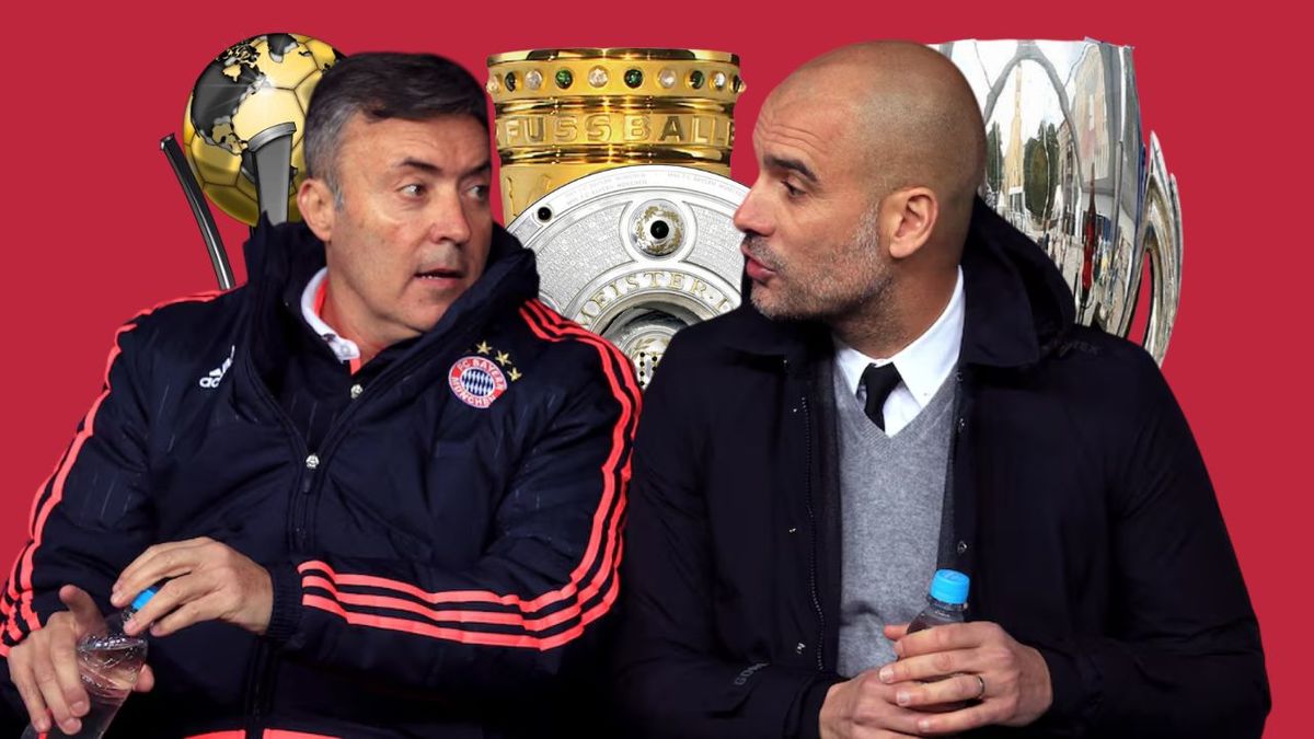 Domènec Torrent y Pep Guardiola ganaron cuatro títulos en su primer año en el Bayern Múnich (Sebastián Faed)