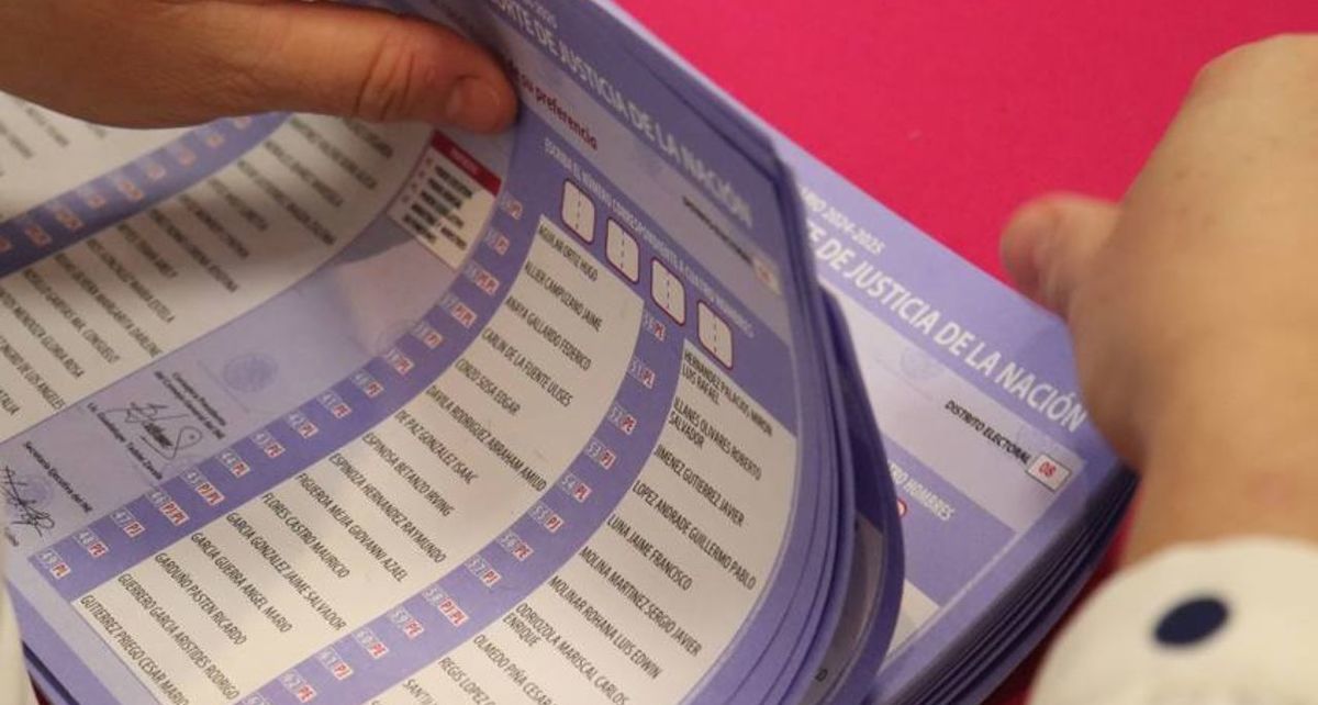 Elección judicial 2025: conoce cómo van los resultados al momento