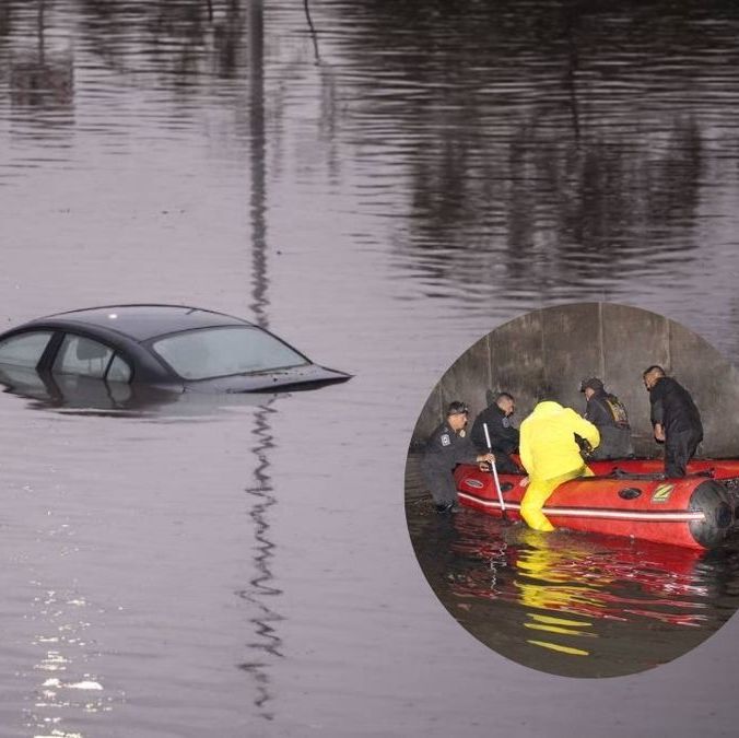 Intensas lluvias povocan inundaciones por todo el Estado de México y la Ciudad.