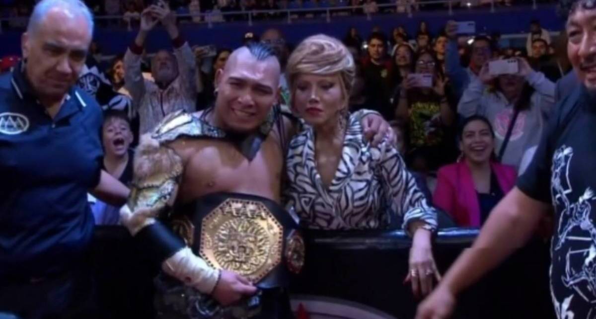 Alberto el Patrón pierde el título con el Hijo del Vikingo (Captura)