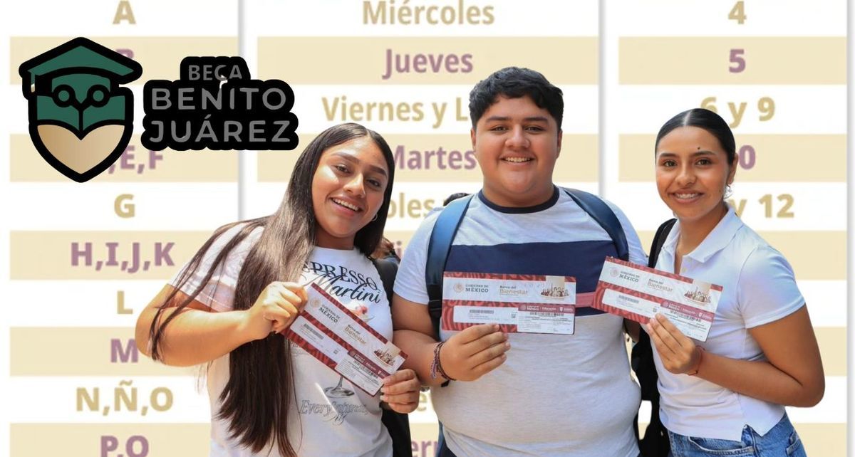 ¿Cómo quedó el calendario de la Beca Benito Juárez del mes de junio?