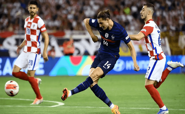Croacia y Francia ya empataron en la "ida" de la UEFA Nations League 2022 (AP)