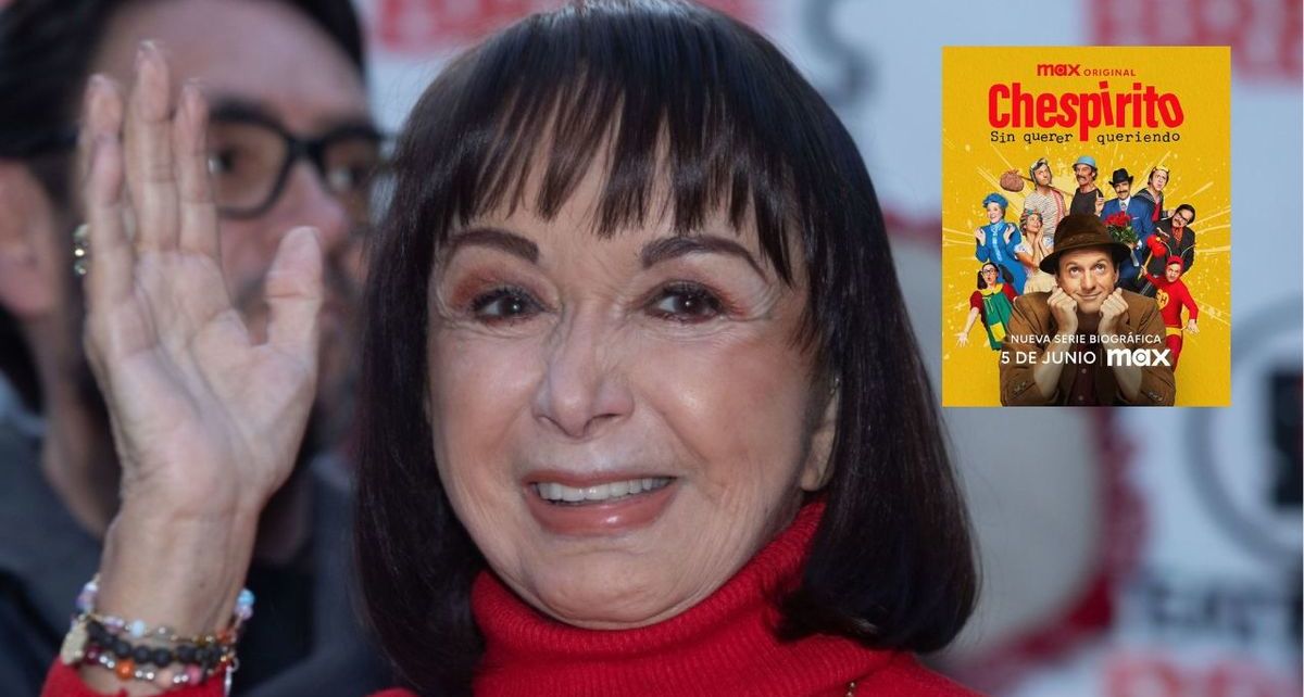 María Antonieta de las Nieves reacciona al tríaler de serie Chespirito