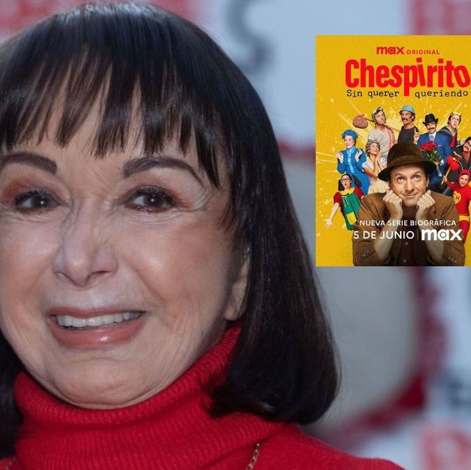 María Antonieta de las Nieves reacciona al tríaler de serie Chespirito