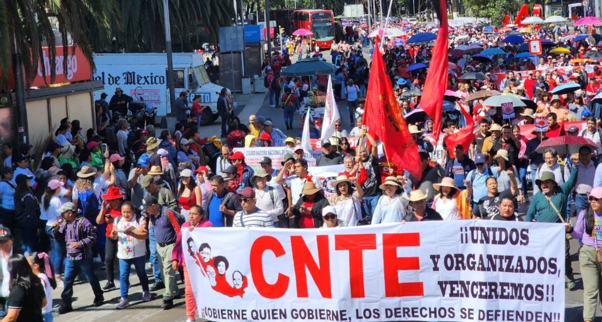 Marcha CNTE HOY 5 de junio 2025: Conoce de las calles cerradas