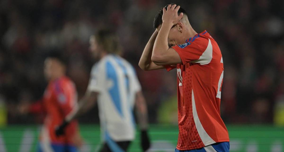 Chile está al borde de la eliminación (AFP)