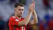 Aaron Ramsey, en un juego de la Euro con la Selección de Gales (Reuters)