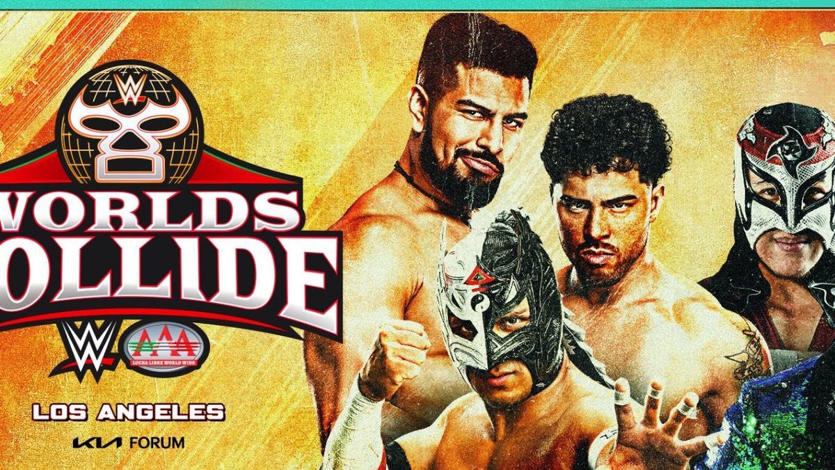 Consulta todos los detalles del evento When Worlds Collide 2025 entre la WWE y la AAA. Foto: WWE