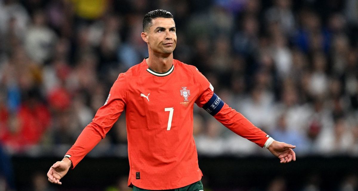 Cristiano Ronaldo en duelo de Nations League ante Alemania (Reuters)