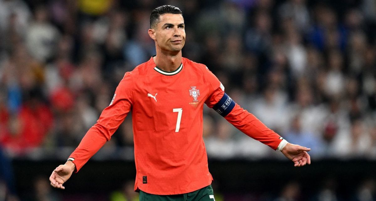 Cristiano Ronaldo en duelo de Nations League ante Alemania (Reuters)