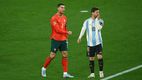 Cristiano Ronaldo y Lionel Messi con Portugal y Argentina (Reuters/AFP)