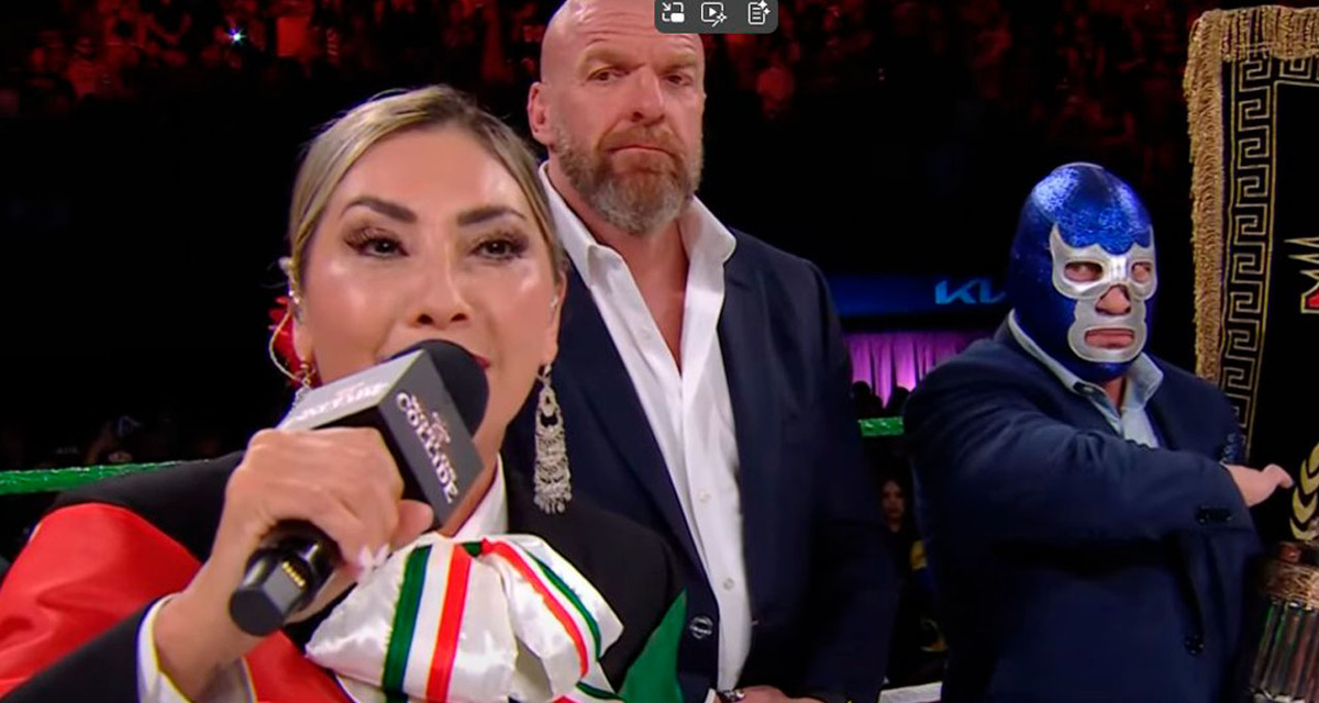 Deyra Barrera se equivocó en el Himno de México. (Captura)