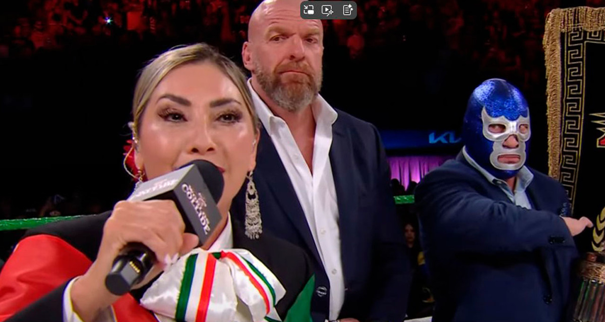 Deyra Barrera se equivocó en el Himno de México. (Captura)