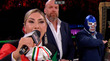 Deyra Barrera se equivocó en el Himno de México. (Captura)