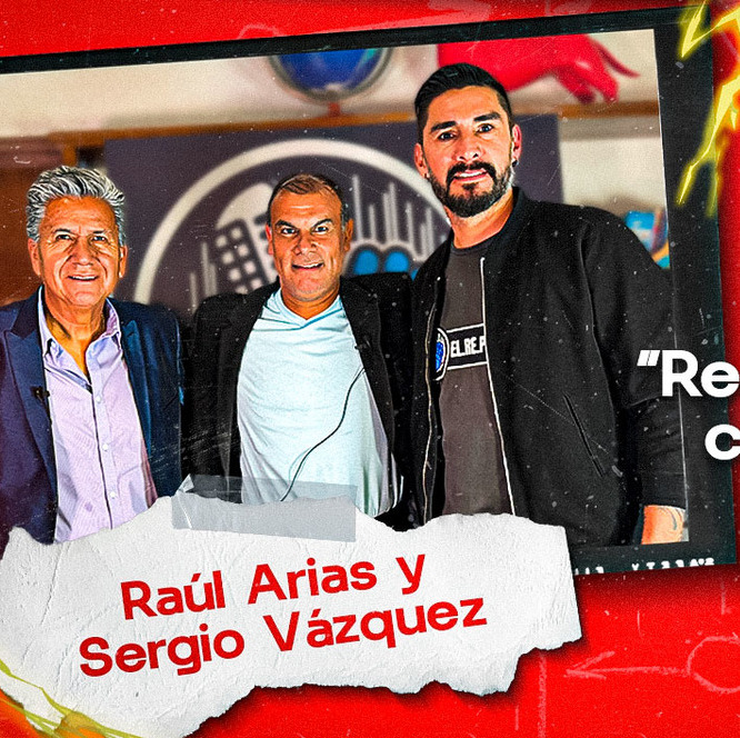 Raúl Arias, Sergio Vázquez y Yosgart Gutiérrez platicaron en El Re Portero.