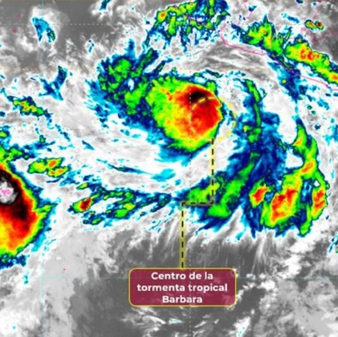 CONAGUA alerta de un nuevo huracán categoría 1 que llegará a México| Foto: CONAGUA