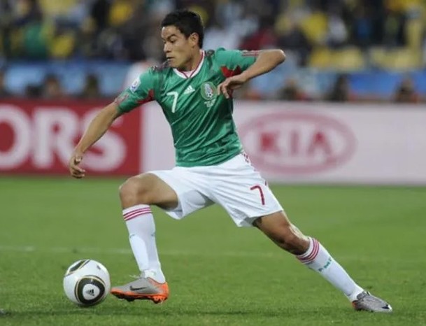 Pablo Barrera, en un partido de Sudáfrica 2010 (AFP)