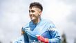 Santiago Mele, con la selección charrúa (@Uruguay)