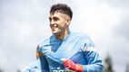 Santiago Mele, con la selección charrúa (@Uruguay)