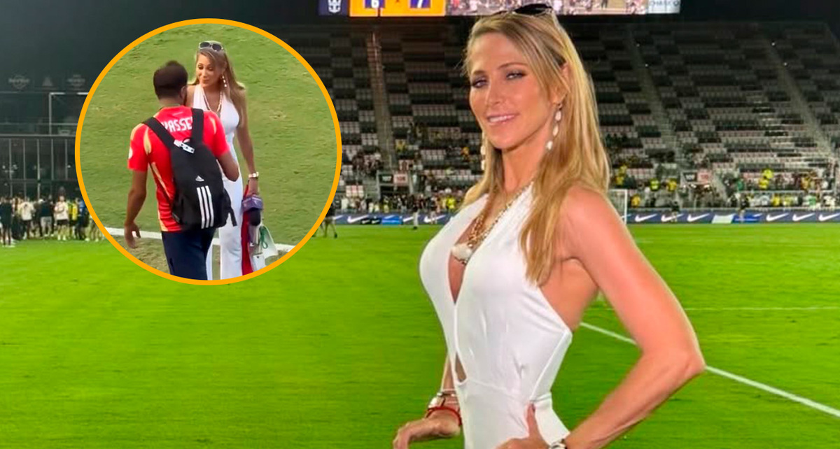 Inés Sainz fue sorprendida por un hombre al pedirle una foto, pero no con ella (Instagram @inessainz01 | Captura)