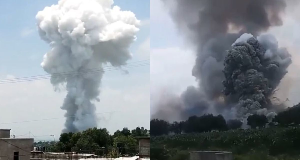 Vecinos reportan fuerte explosión en Tultepec, Estado de México | Foto: X