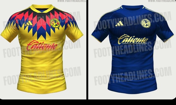 Así lucirían las primeras playeras del América en su regreso con adidas (Footy Headlines)
