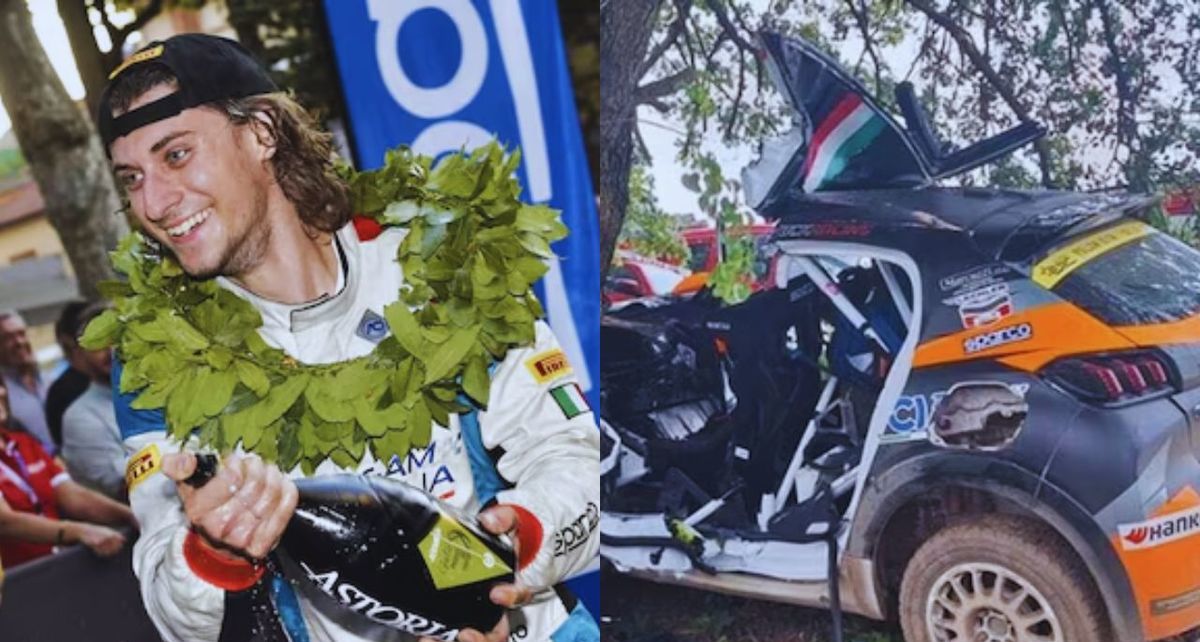 Matteo Doretto, promesa del automovilismo, perdió la vida a los 21 años después de un trágico accidente. (FOTO): Especial.