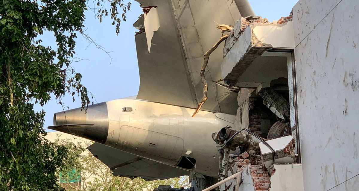 Sobreviviente hallado tras el accidente aéreo en India| Foto: AFP