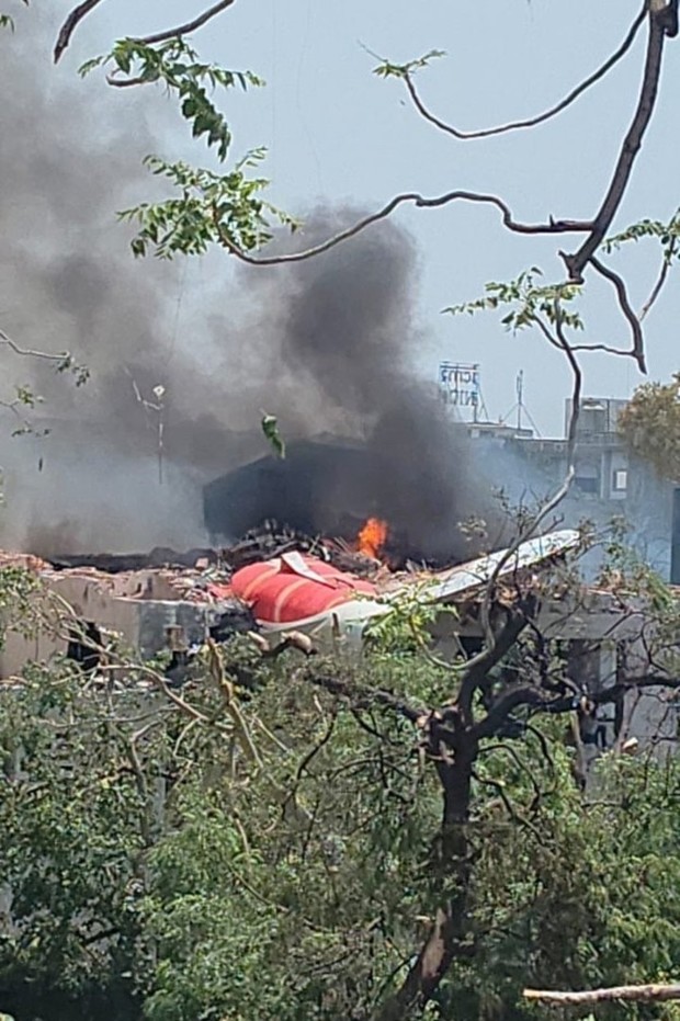 El avión se estrelló 11 segundos después del despegue.