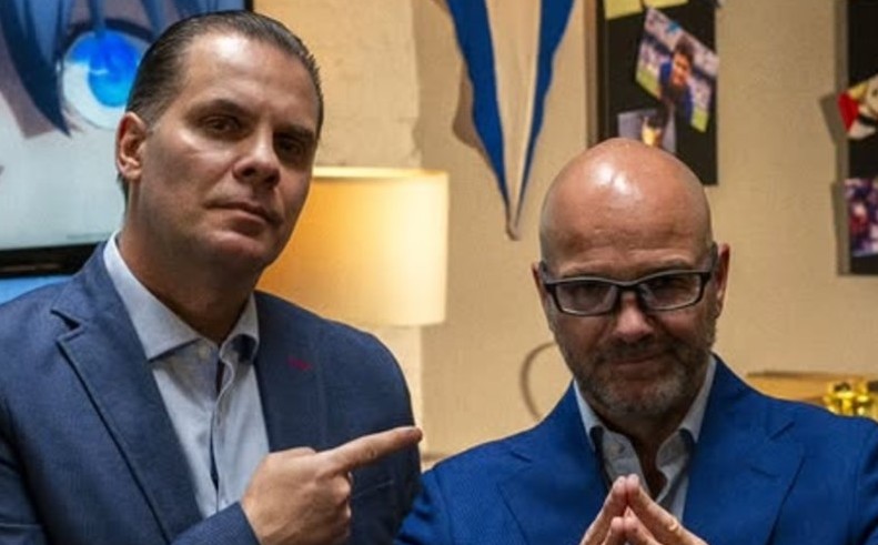Luis García y Christian Martinoli debutan en el anime (Foto: @garciaposti)
