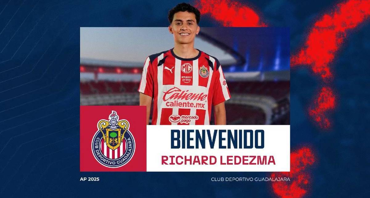 Richard Ledezma es nuevo jugador de Chivas / Captura de pantalla