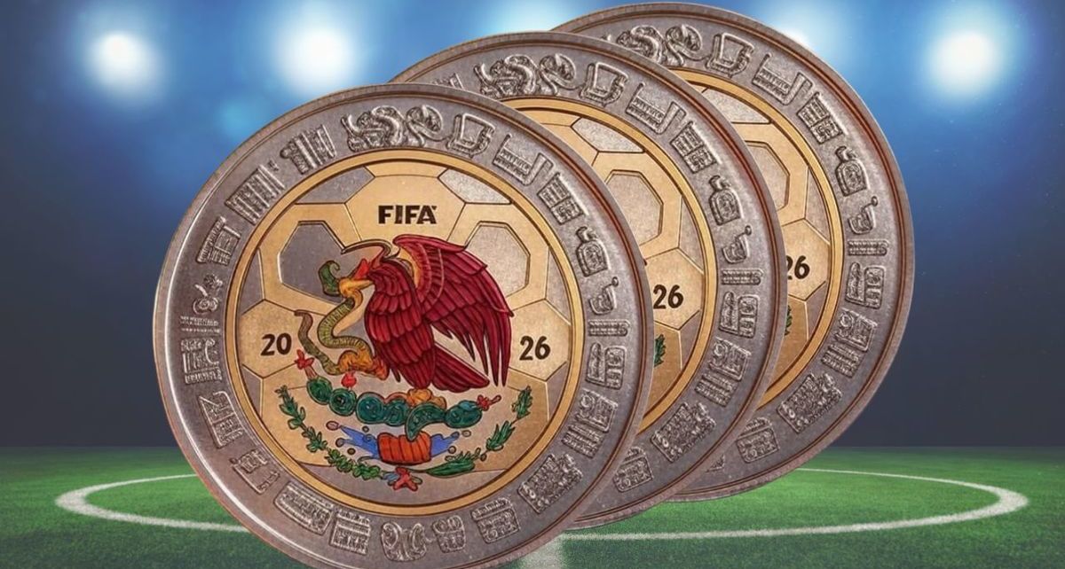 ¡El Banco de México prepara 9 monedas conmemorativas para la Copa Mundial 2026! (especial)
