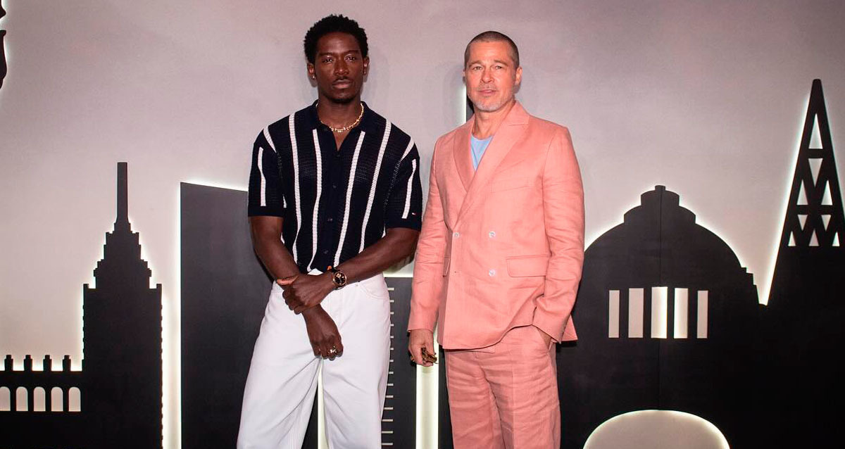 Brad Pitt y Damson Idris estuvieron en México para promocionar F1 The Movie.