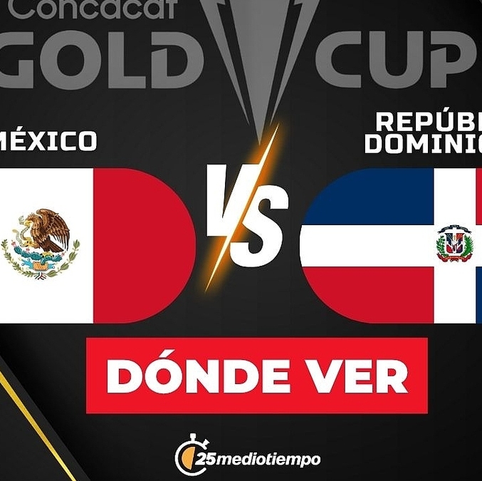 Consulta la previa de México vs. República Dominicana para ver EN VIVO inicio Copa Oro 2025. Diseño: Abigail Sequerra