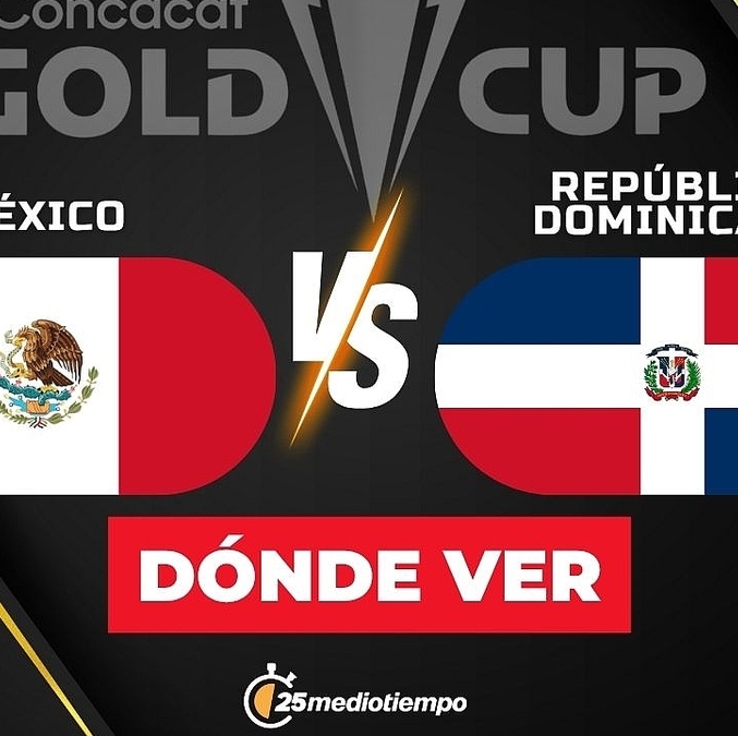 Consulta la previa de México vs. República Dominicana para ver EN VIVO inicio Copa Oro 2025. Diseño: Abigail Sequerra