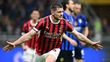 Luka Jovic tras anotar con el Milan en Coppa Italia (Reuters)