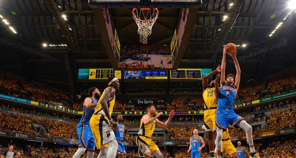 Thunder se impone a Indiana en el juego 4 de las Finales (AFP)