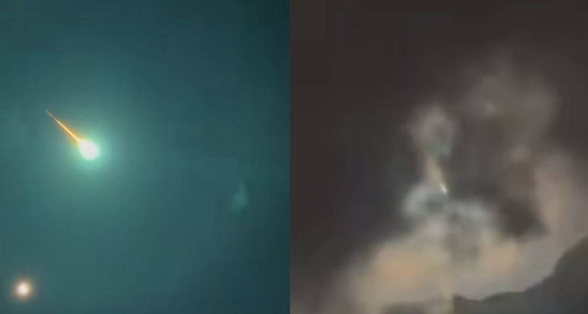 Asombro en Monterrey: Cae un objeto del cielo y causa revuelo en redes| Foto: X