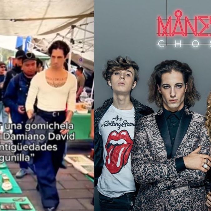 Captan a Damiano David, exvocalista de Måneskin, en la Lagunilla y se hace viral