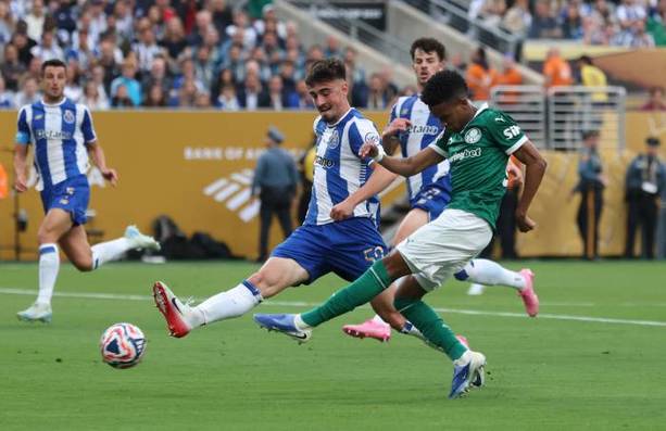 Palmeiras generó más peligro pero empató ante Porto (Reuters)
