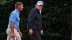 DeChambeau y Trump tienen una muy buena relación (AFP)