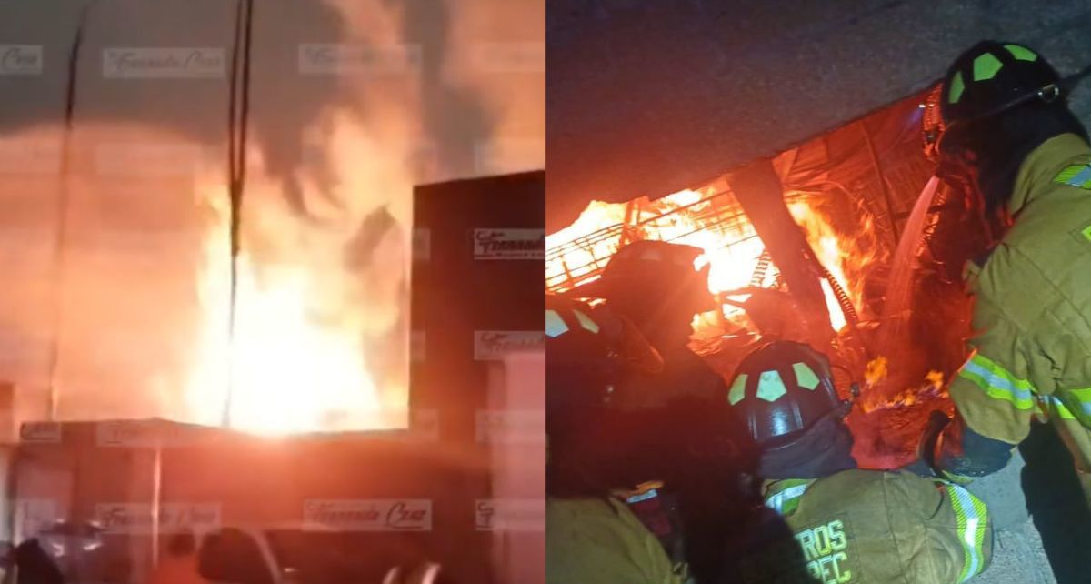 Fuerte incendio cerca de Vía Morelos en Ecatepec: ¿Qué pasó? | Foto: X