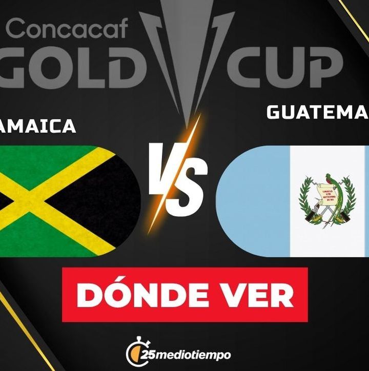 Jamaica vs Guatemala: horario y dónde ver EN VIVO Copa Oro 2025. (FOTO): Especial.