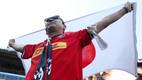 Aficionados japoneses de Urawa Reds reciben hostilmente a los de River Plate (AFP)